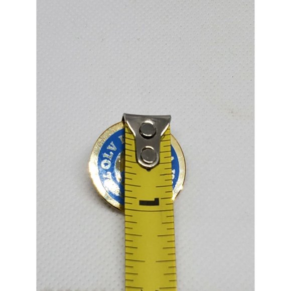 OLV Basilica 75 Years 1926-2001 Gold Blue Colored Lapel Hat Brooch Pin - Picture 10 of 10